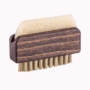 Double-sided brush for suede MAVI STEP Small Dark