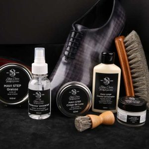 Набір для догляду за взуттям із гладкої шкіри MAVI STEP Smooth Septet